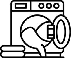 Laundry Creative Icon Design vector