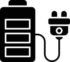 Charging  Creative Icon Design vector