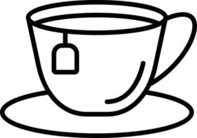Tea Cup Creative Icon Design vector