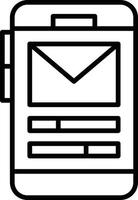 diseño de icono creativo de correo electrónico vector