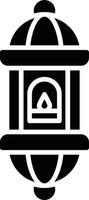 Lantern Creative Icon Design vector