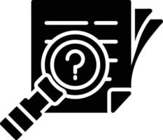 Investigation Creative Icon Design vector