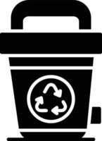 Garbage Creative Icon Design vector