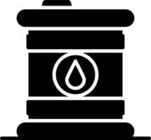 Oil Barrel Creative Icon Design vector