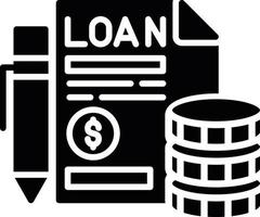 Loan Creative Icon Design vector