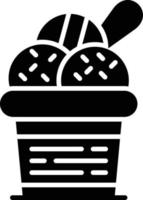 Ice Cream Creative Icon Design vector