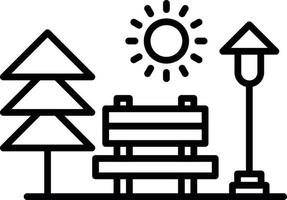 Park Creative Icon Design vector