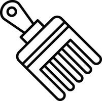 Comb Creative Icon Design vector