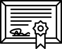 Diploma Creative Icon Design vector