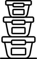 Container Creative Icon Design vector