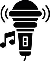 Microphone Creative Icon Design vector