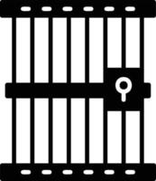 Jail Creative Icon Design vector