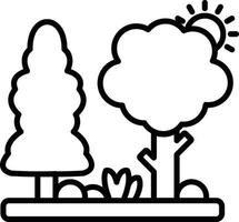 Forest Creative Icon Design vector