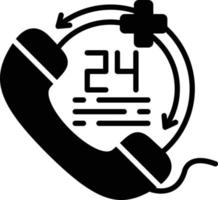 Emergency call Creative Icon Design vector