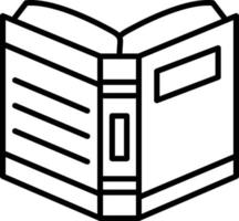 diseño de icono creativo de libro vector