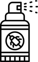 Spray Bottle Creative Icon Design vector