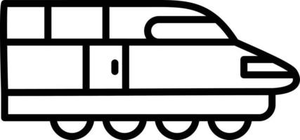 diseño de icono creativo de tren vector