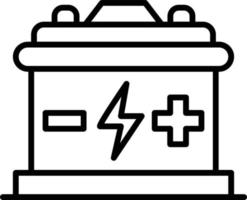 Battery Creative Icon Design vector