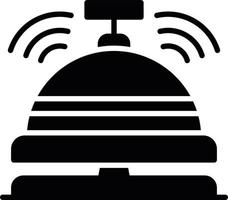 Reception Bell Creative Icon Design vector