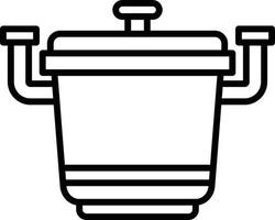 Pot Creative Icon Design vector