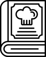 Cook Book Creative Icon Design vector