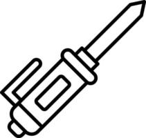 Screwdriver Creative Icon Design vector