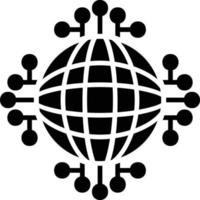 Global Network Creative Icon Design vector