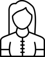 Secretary Creative Icon Design vector