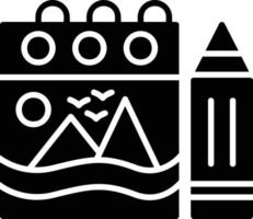 Sketchbook Creative Icon Design vector