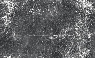 Grunge black and white pattern. Monochrome particles abstract texture. Background of cracks, scuffs, chips, stains, ink spots, lines. Dark design background surface photo