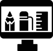 Computer Creative Icon Design vector