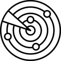 Radar Creative Icon Design vector