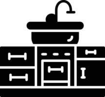 Cabinet Creative Icon Design vector