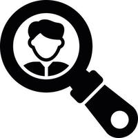 Search Creative Icon Design vector
