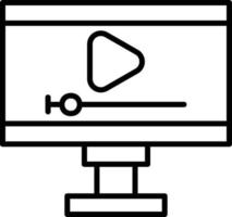 Video Creative Icon Design vector