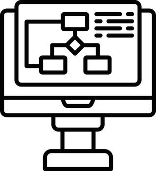 Algorithm Creative Icon Design vector