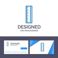 Creative Business Card and Logo template Scale Design Designer Vector Illustration