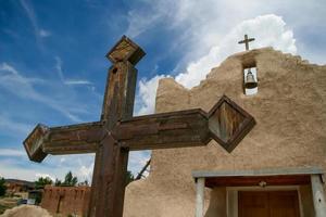 San Lorenzo de Picuris church in New Mexico photo