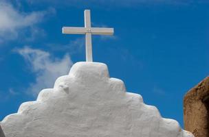 San Geronimo Chapel in Taos Pueblo, USA photo