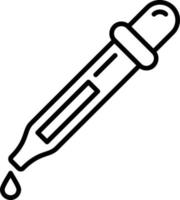 Pipette Creative Icon Design vector