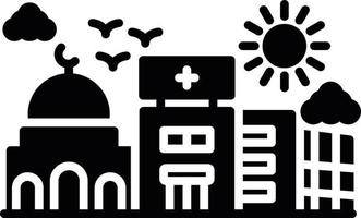 Skyscrapers Creative Icon Design vector