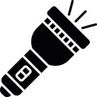 Flashlight Creative Icon Design vector