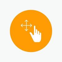 Finger Gesture Hold vector