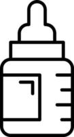 Feeding Bottle Creative Icon Design vector