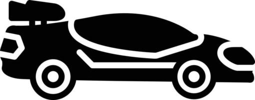 diseño de icono creativo de coche deportivo vector