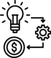 Flow Creative Icon Design vector