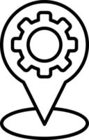 Gear Creative Icon Design vector