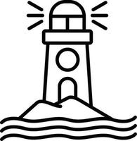 LightHouse Creative Icon Design vector