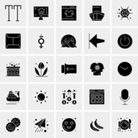 25 Universal Business Icons Vector Creative Icon Illustration to use in web and Mobile Related project