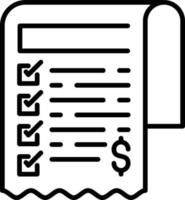 Bill Creative Icon Design vector